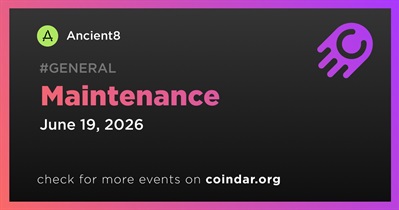 Ancient8 to Conduct Scheduled Maintenance on June 19th