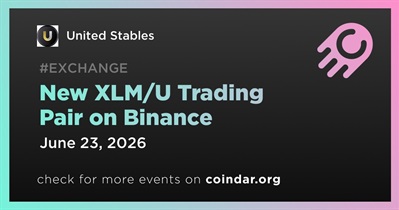 New XLM/U Trading Pair on Binance