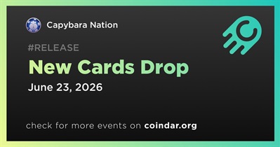 Capybara Nation Released New Cards Drop