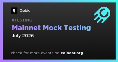 Qubic to Begin Mainnet Mock Testing in July