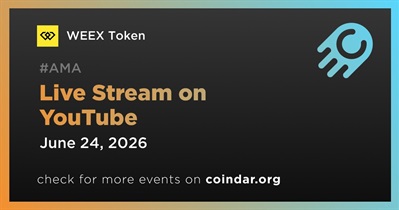 WEEX Token to Hold Live Stream on YouTube