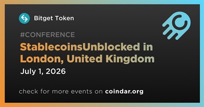 Bitget to Participate in StablecoinsUnblocked in London on July 1st