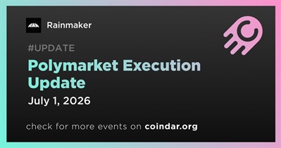 Rainmaker to Release Polymarket Execution Update on July 1st
