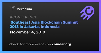Southeast Asia Blockchain Summit 2018 sa Jakarta, Indonesia