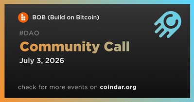 BOB to Host Community Call on July 3rd
