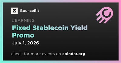 BounceBit to Start Fixed Stablecoin Yield Promo on July 1st