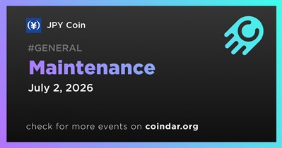 JPY Coin to Conduct Scheduled Maintenance on July 2nd