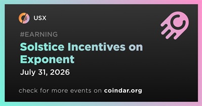 USX Solstice Incentives on Exponent Renewed Through July