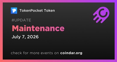 TokenPocket to Conduct Scheduled Maintenance on July 7th
