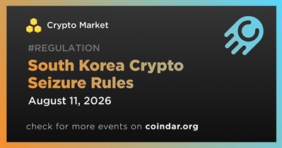 Regras de apreensão de criptomoedas na Coreia do Sul