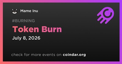 Mame Inu Held Token Burn on July 8th