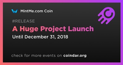 A Huge Project Launch