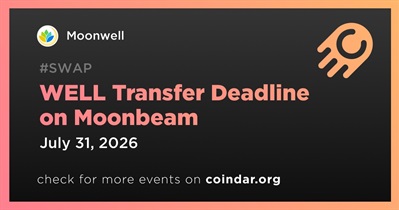 Moonbeam의 WELL 이전 마감일