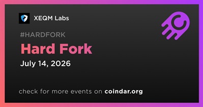 XEQM Labs to Undergo Hard Fork on July 14th