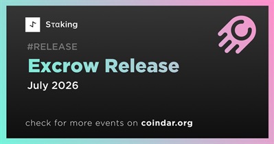 Sταking to Release Excrow in July