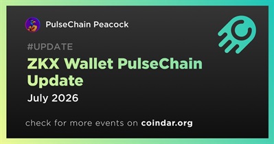PulseChain Peacock to Add PulseChain Support to ZKX Wallet in July