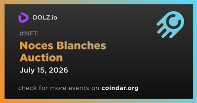 DOLZ.io to Launch Noces Blanches Auction on July 15th