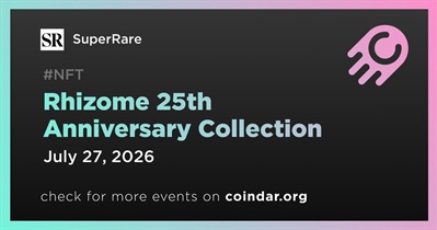 SuperRare to Release Rhizome Anniversary Collection on July 27th