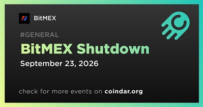 BitMEX to Shut Down on September 23rd