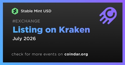 Stable Mint USD to Be Listed on Kraken on July