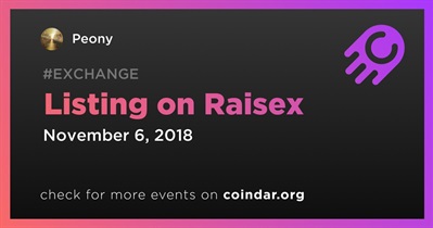 Listing on Raisex