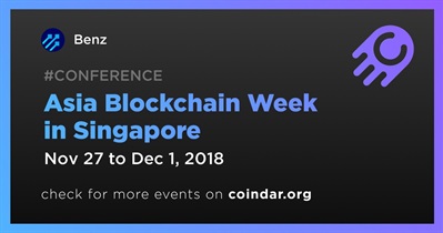 Asia Blockchain Week sa Singapore
