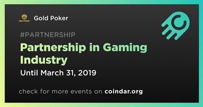 Partnership in Gaming Industry