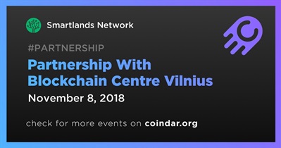 Partnership With Blockchain Centre Vilnius