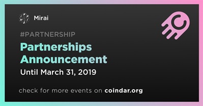 Partnerships Announcement