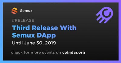 Third Release With Semux DApp