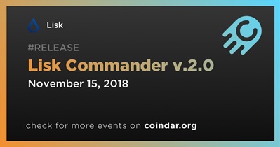 Lisk Commander v.2.0
