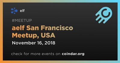 aelf San Francisco Meetup, EUA