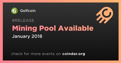 Mining Pool Available