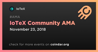 IoTeX Community AMA