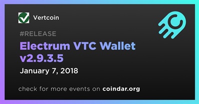Electrum VTC Wallet v2.9.3.5
