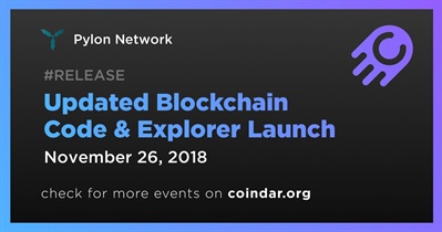 Updated Blockchain Code & Explorer Launch