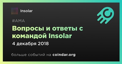 Вопросы и ответы с командой Insolar