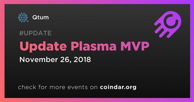 Update Plasma MVP