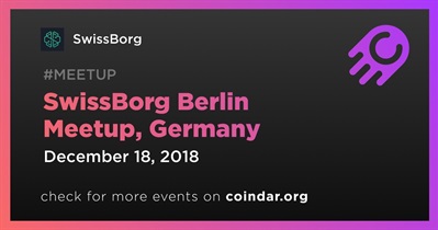 SwissBorg Berlin Meetup, Germany