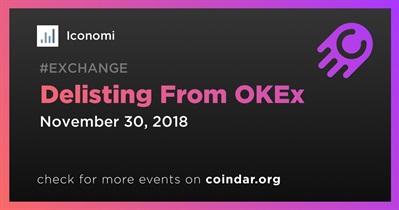 Delisting From OKEx