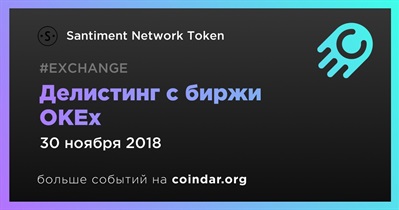 Делистинг с биржи OKEx