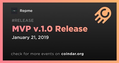 MVP v.1.0 Release