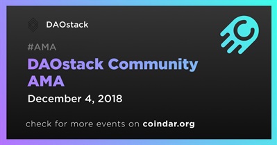 Cộng đồng DAOstack AMA