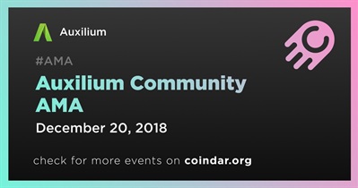 Auxilium Community AMA