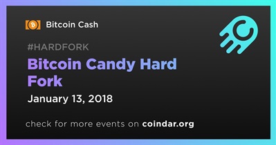Bitcoin Candy Hard Fork