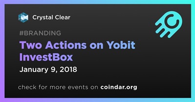 Two Actions on Yobit InvestBox