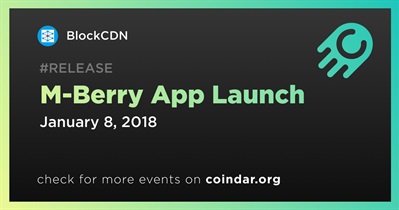 M-Berry App Launch