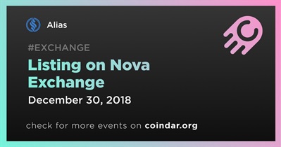Lên danh sách tại Nova Exchange