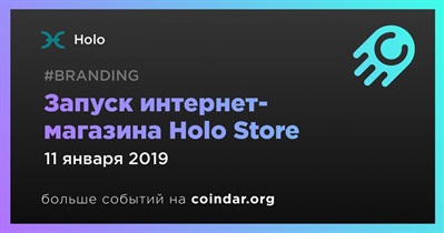 Запуск интернет-магазина Holo Store