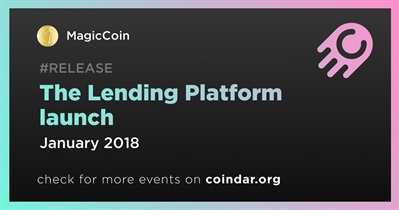 The Lending Platform launch